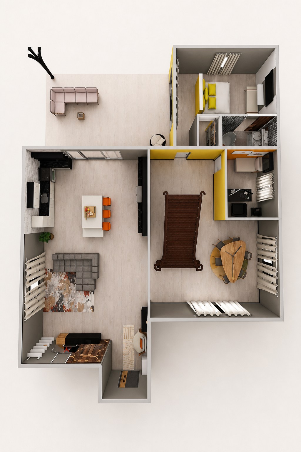 Full home layout concept